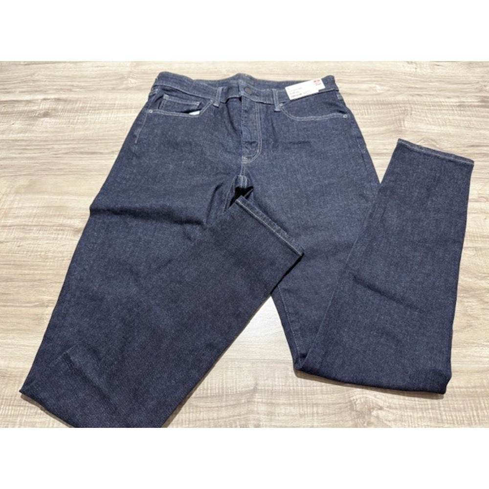 NWT UNIQLO Men's Skinny Fit Ultra Stretch Tapered Jeans - Size 33" x 34"